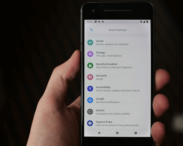 Expected features of Android 9.0