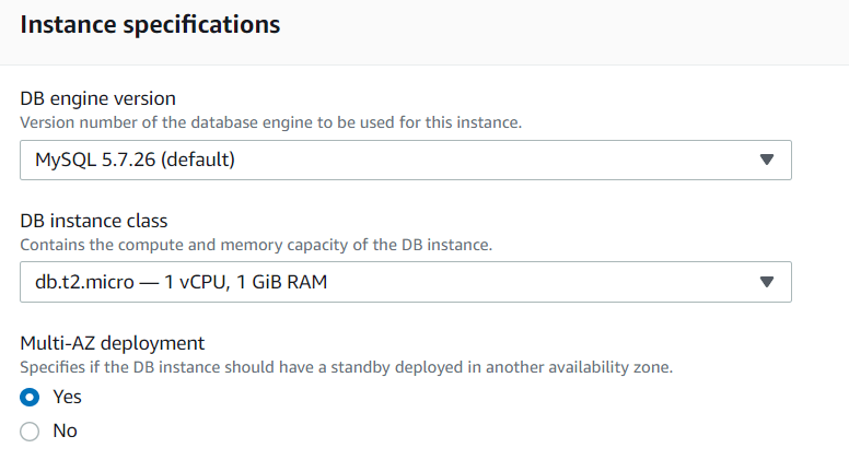 AWS RDS