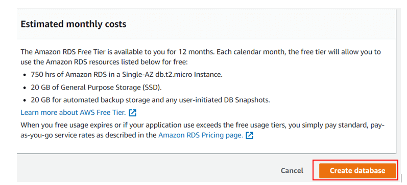 AWS RDS