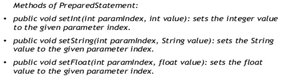 Prepare Statement