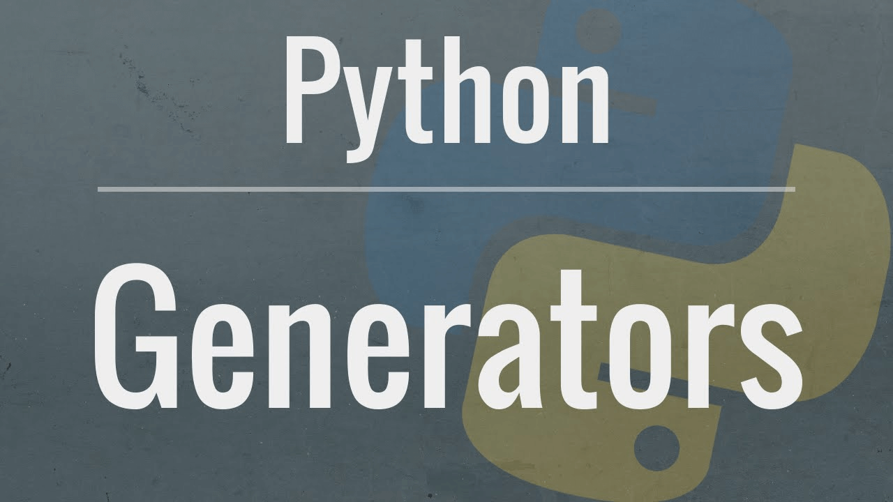  Why can we use Python Generators