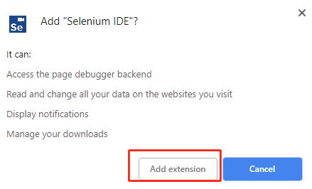 selenium installation